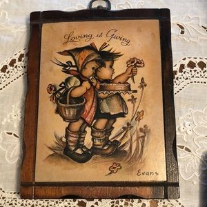 Evans plaque Hummel picture